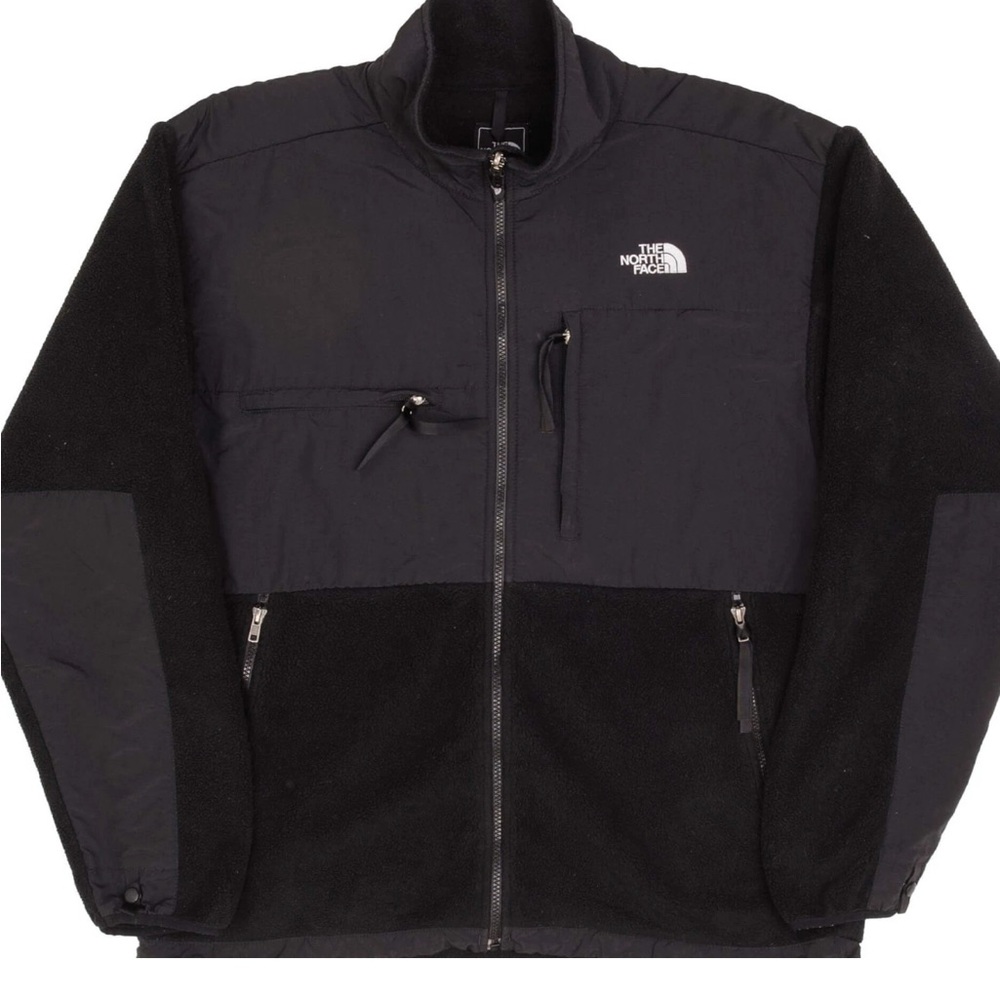 The North Face Men's Black Denali Polar Fleece Jacket Size L